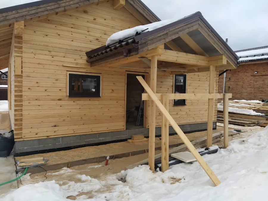 Остекление загородного дома