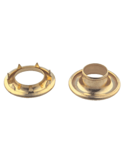 Люверс Bainbridge D005B Ø11,9мм размер 2 из латуни