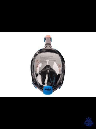 Маска полнолицевая Scuba Brothers Beatle Black/Blue L/XL