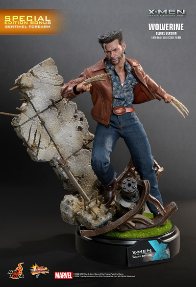 ПОСЛЕ ОБЗОРА - Росомаха, Логан (Хью Джекман, "Люди Икс: Дни минувшего будущего") - КОЛЛЕКЦИОННАЯ ФИГУРКА 1/6 WOLVERINE (1973 VERSION) (MMS660) - Hot Toys