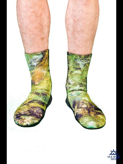 Носки неопреновые 7мм AquaDiscovery "OPEN CELL Duratex Camo" p.38/39