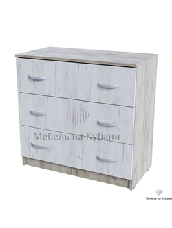 Бася (Басса) КМ 551м комод Крафт белый/Крафт серый