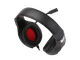 Игровые наушники с микрофоном Marvo HG8928, с подсветкой, проводные, 2 метра, черно-красные