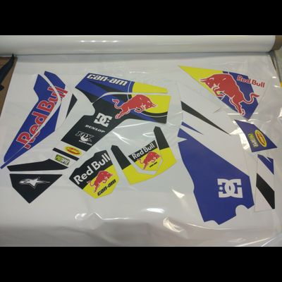 Наклейки на квадроцикл Can-am BPR Renegade #770 RedBull