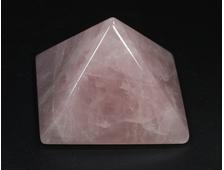 Пирамида Кварц розовый в ассортименте, Бразилия (50*50*35 мм, вес 100 г) №24580