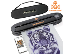 Беспроводной тату принтер AVA Skulldna SP30 Wireless Stencil Printer