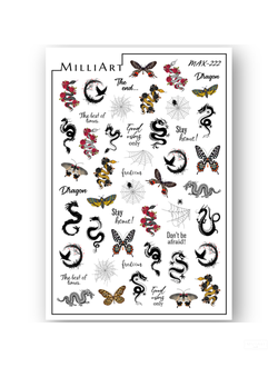 Слайдер-дизайн MilliArt Nails MAX-222