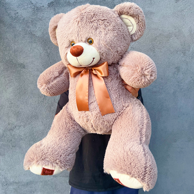 Плюшевый мишка 90 см кофейный Микки