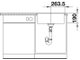 Мойка Blanco Subline 500-F с отв.арм. InFino, 523533