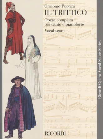 Puccini, Giacomo Il trittico Klavierauszug (en/it) broschiert