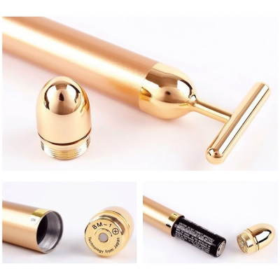 ЯПОНСКИЙ ИОННЫЙ ВИБРОМАССАЖЕР REVOSKIN GOLD ОПТОМ