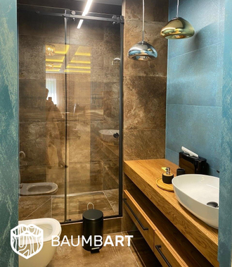 Тумба под раковину подвесная БЕРДЖИ