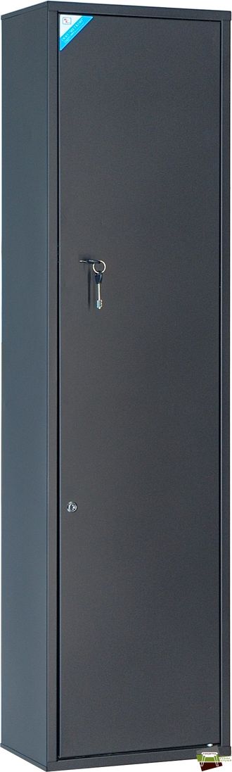 Шкаф оружейный ОШН-6 (1470*400*250), черный