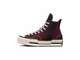 кеды Converse Chuck 70 Plus бордовые высокие на платформе A01389C фото
