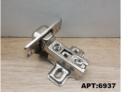 Петля ПОЛУНАКЛАДНАЯ с планкой H-2, 45мм ZP-BICN082BE  GTV