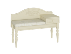 АС-41  Банкетка ваниль/ваниль