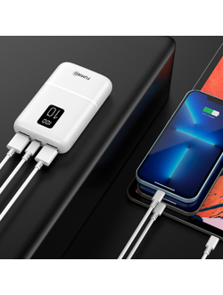 Внешний аккумулятор FUMIKO PB09 10000 мАч черный