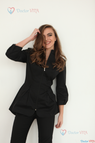 БЛУЗА DOCLIKE DL422 черный