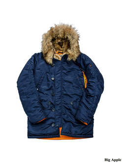 Куртка Аляска N3B  Blue/Orange