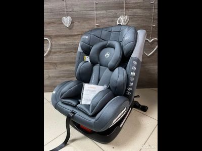 Автокресло Luxmom 210 (Isofix, 0-36 кг, 0-12 лет) Темно-серый