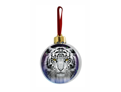 Новогодний ёлочный шар год Тигра №2