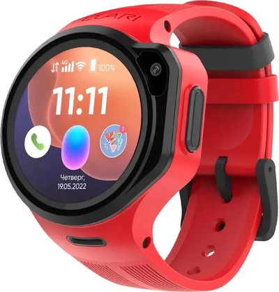 Детские часы ELARI Kidphone 4GR M Красный