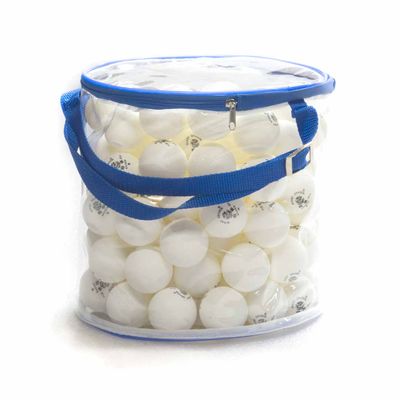 Мячи Dragon Training Silver 1* New (100 шт, бел.) в прозрачной сумке