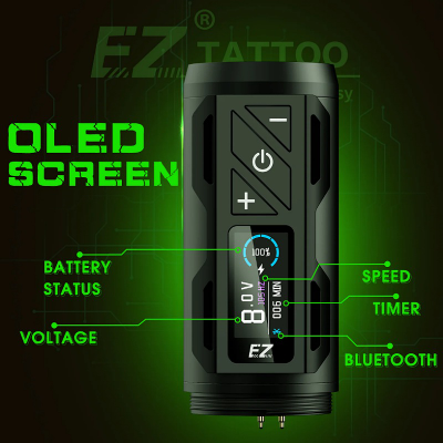 Беспроводная тату машинка EZ Portex Generation P2S Pro Black