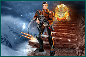 # 75535 Сборная Фигура «Хан Соло» / “Han Solo” Buildable Action Figure (2018)