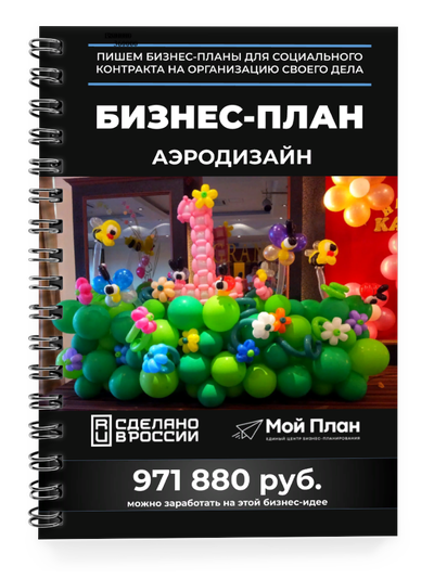 Бизнес-план для социального контракта в 2022 г. Ниша: Аэродизайн. Форма: Самозанятость.