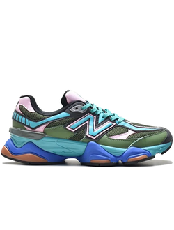 New Balance 9060 Green Blue зеленые