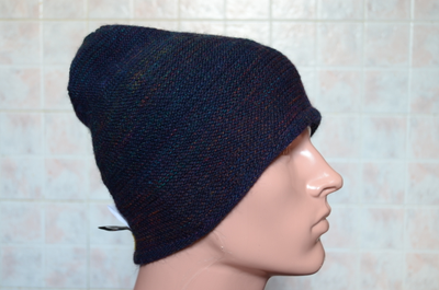 мужская двухсторонняя шапка