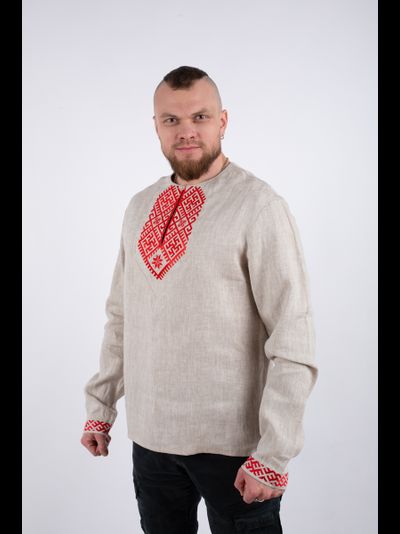 Рубаха "Сердечная" с вышивкой