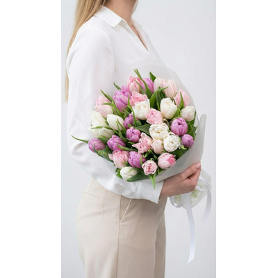 Букет цветов на 8 марта № 762