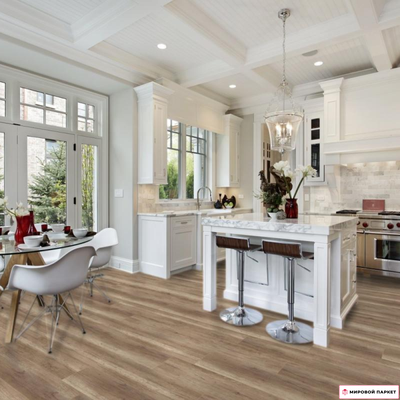 Ламинат Kronostar Galaxy 4V Дуб Шератан D 3273 32 класс толщина 8 мм с фаской 2.131 м2