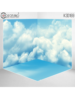 Фотофон 3D пазловый «Облака»