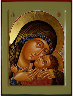 Корсунская Икона Пресвятой Божией Матери. Рукописная икона.