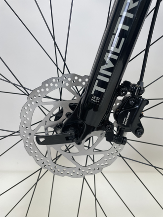 Велосипед Полуфэтбайк Timetry TT064, 10ск 29"х3 тёмно-серый, рама 21"