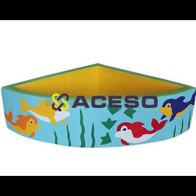 «Сухой бассейн» с аппликацией (угловой) разборный