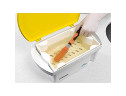Hygobox жёлтый дезинфекционный контейнер для слепочных ложек. Durr Dental, Германия. (Durr Dental AG (Германия))