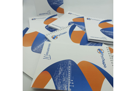 Блокнот А5, лазернаяпечать. 