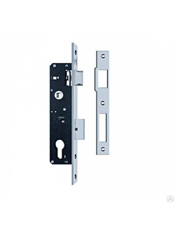 153-25 Замок WINDOORPRO для ПВХ профилей 85-16-25 с фалев. защелкой и ригелем (30/1)/1