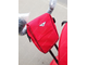 МОТЯ БЕГЕМОТ - Детский трехколесный велосипед Farfello YLT RED с резиновыми колесами и сумочкой для