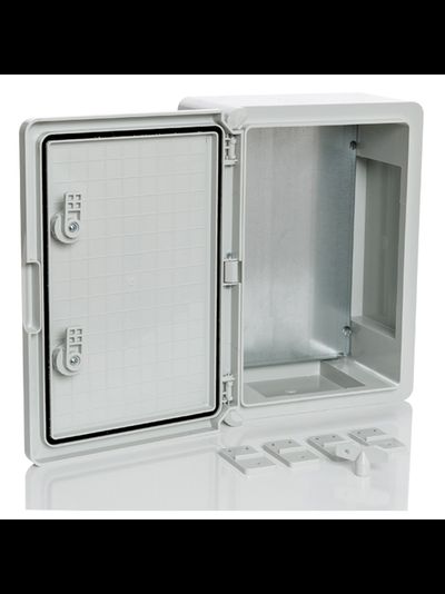 CamBox PP3002 Шкаф пластиковый с монтажной панелью, 250х350х150, непрозрачная дверца, IP65