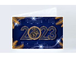 Обложка на студенческий билет год Кролика №13