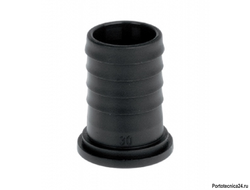 Фитинг 3/8" с плоским седлом; ёлочка 11 мм.