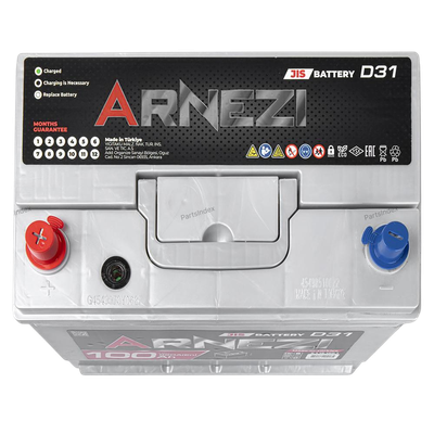 Аккумулятор ARNEZI JIS SMF 100 А/ч прямой L+ 306x176x225 D31 EN 820 А,  E1191001