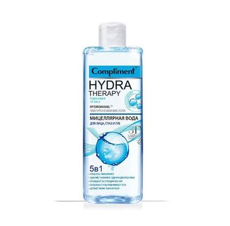 Compliment HYDRA THERAPY Мицеллярная вода 5 в1 для лица глаз и губ 400мл