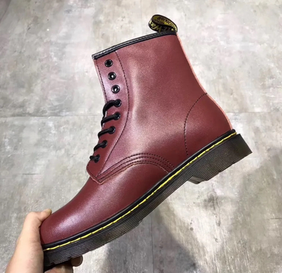Dr Martens 1460 Serena Cherry Red С Мехом