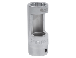 Головка для дизельных форсунок, 22 мм, глубокая МАСТАК 103-15022